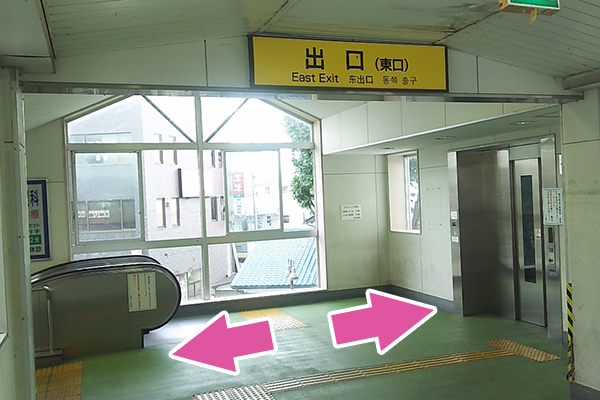JR・東武線「久喜」駅から道順２